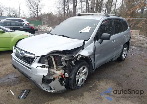 2014 Subaru Forester 2.5I из США, поврежденный, VIN JF2SJAAC0EH454196